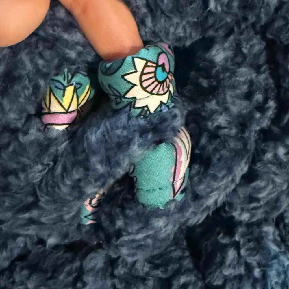 Vera Bradley Sherpa Fluffy Blue Blanket